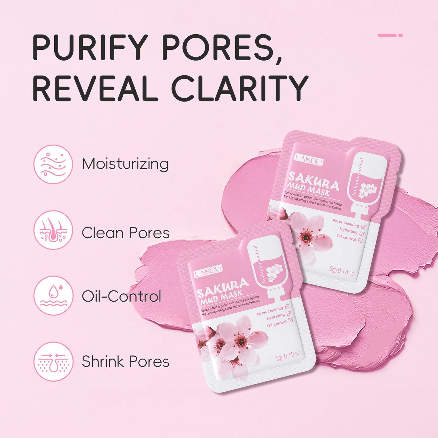 Sakura Clay Mud Mask