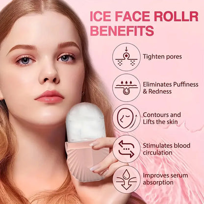 Facial Ice Roller & Gua Sha Tool Set