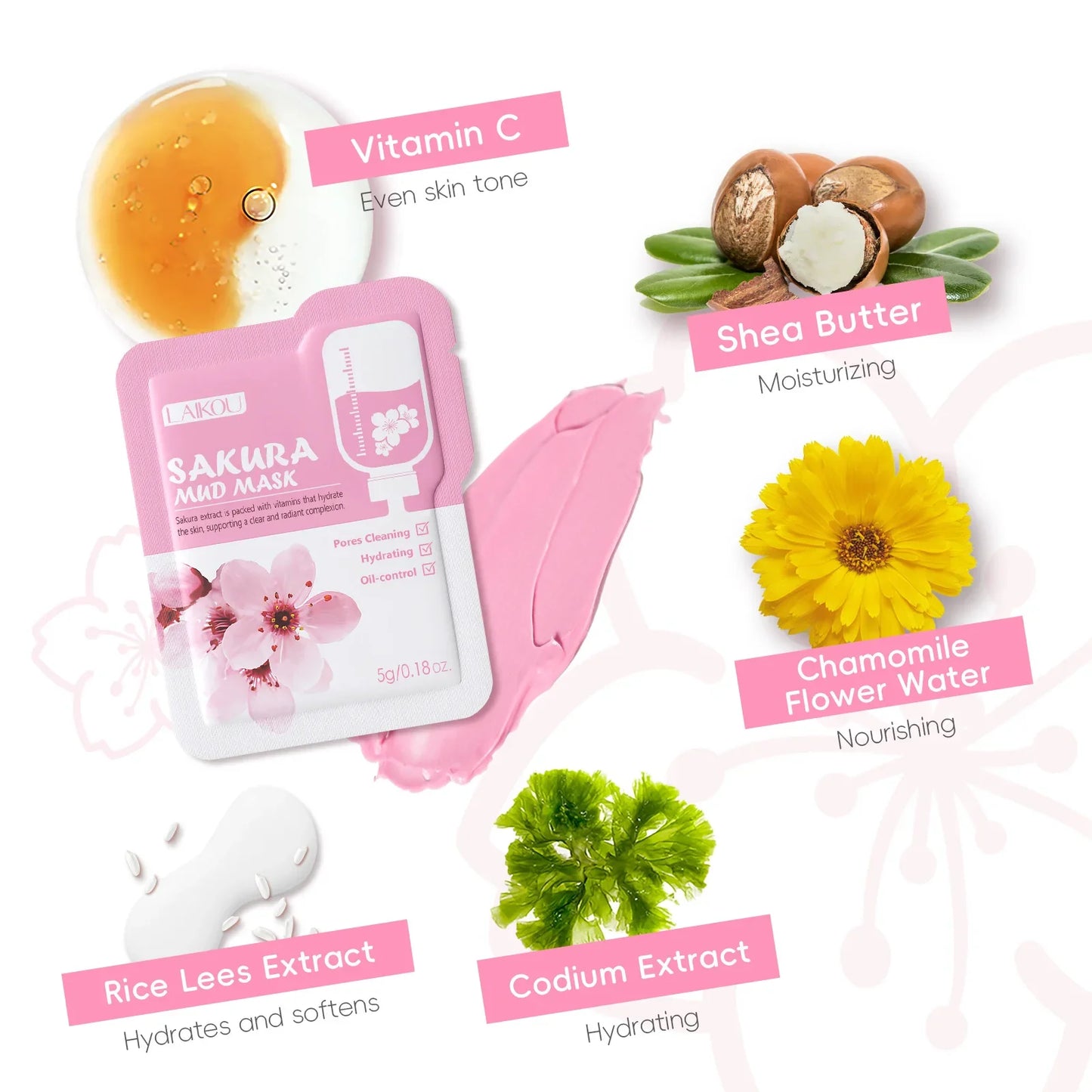 Sakura Clay Mud Mask